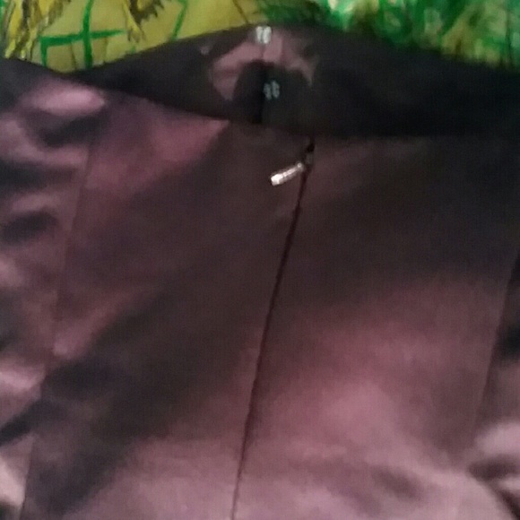 Strapless purple dress David's Bridal style F11165 - Picture 6 of 8